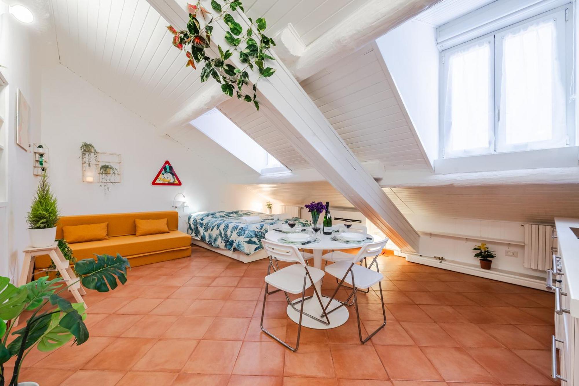 Apartamento The White Jungle - San Babila Attic Milán Exterior foto